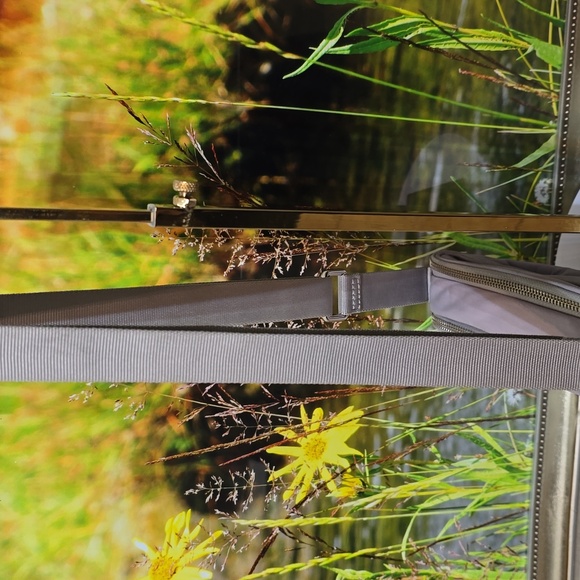 Lululemon Gray Crossbody Bag Adjustable Strap Compact Everyday Athleisure - Picture 5 of 13